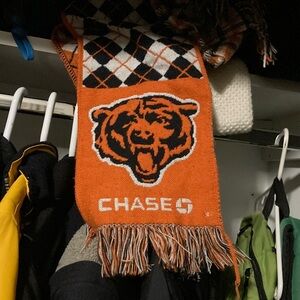 Orange Chicago Bears Scarf